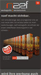 Mobile Screenshot of naef-werbegrafik.ch